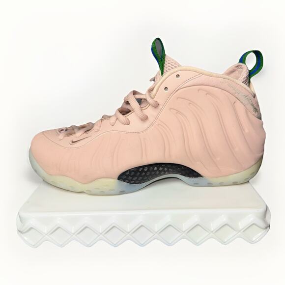 Nike Air Foamposite One 9.5W 8.0M Particle Beige Baby Pink Hi-Top Basketball Gym - Picture 1 of 8